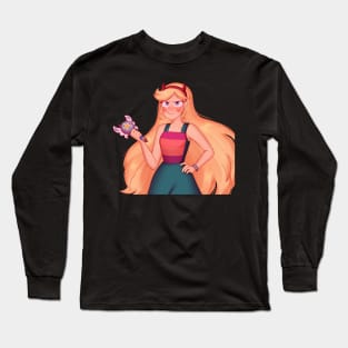 Brave Star Butterfly - Star vs. The Foces of Evil Long Sleeve T-Shirt